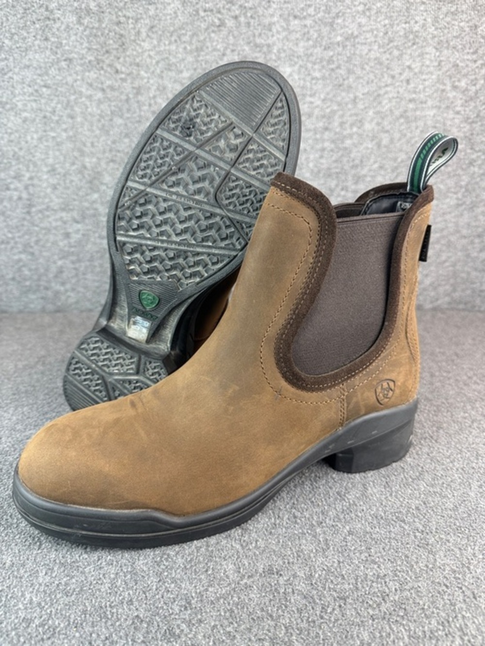 Rare Ariat Keswick Steel Toe Leather Work Women's Boots US9.5B|EU41M‎